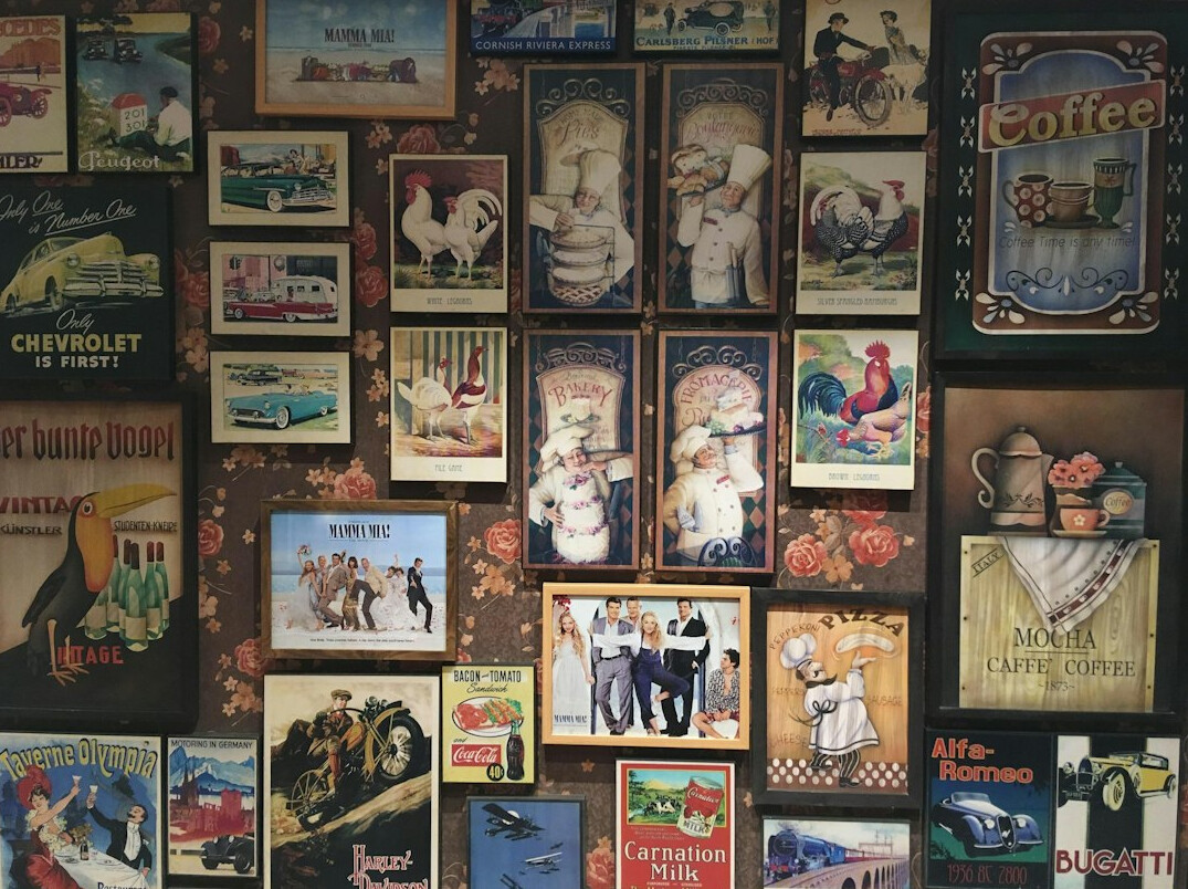vintage ad collection