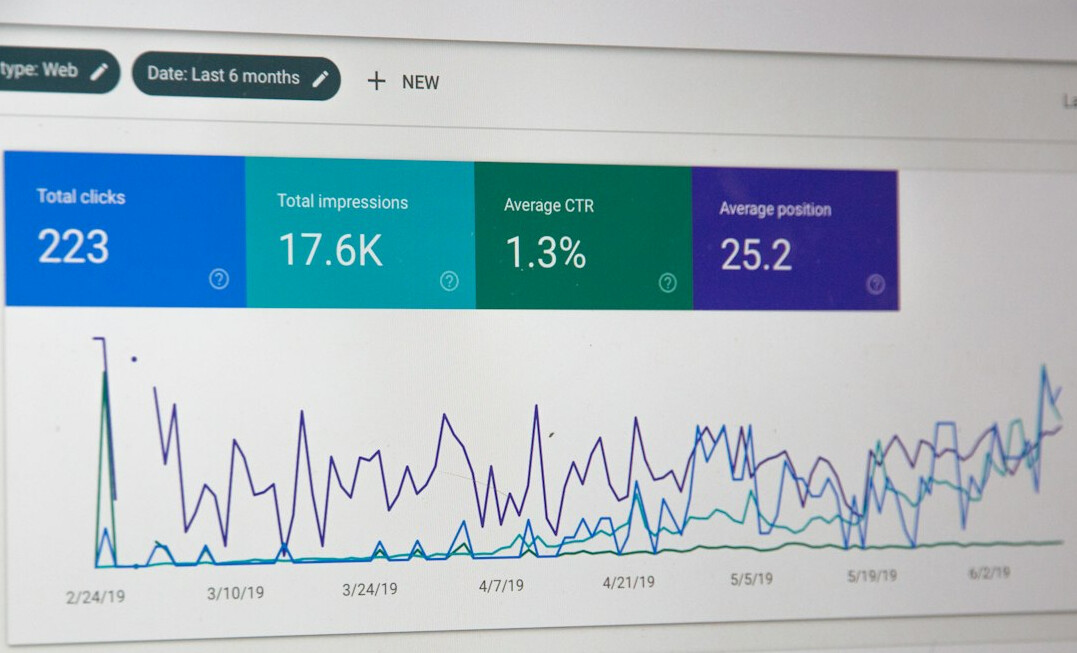 digital marketing screen