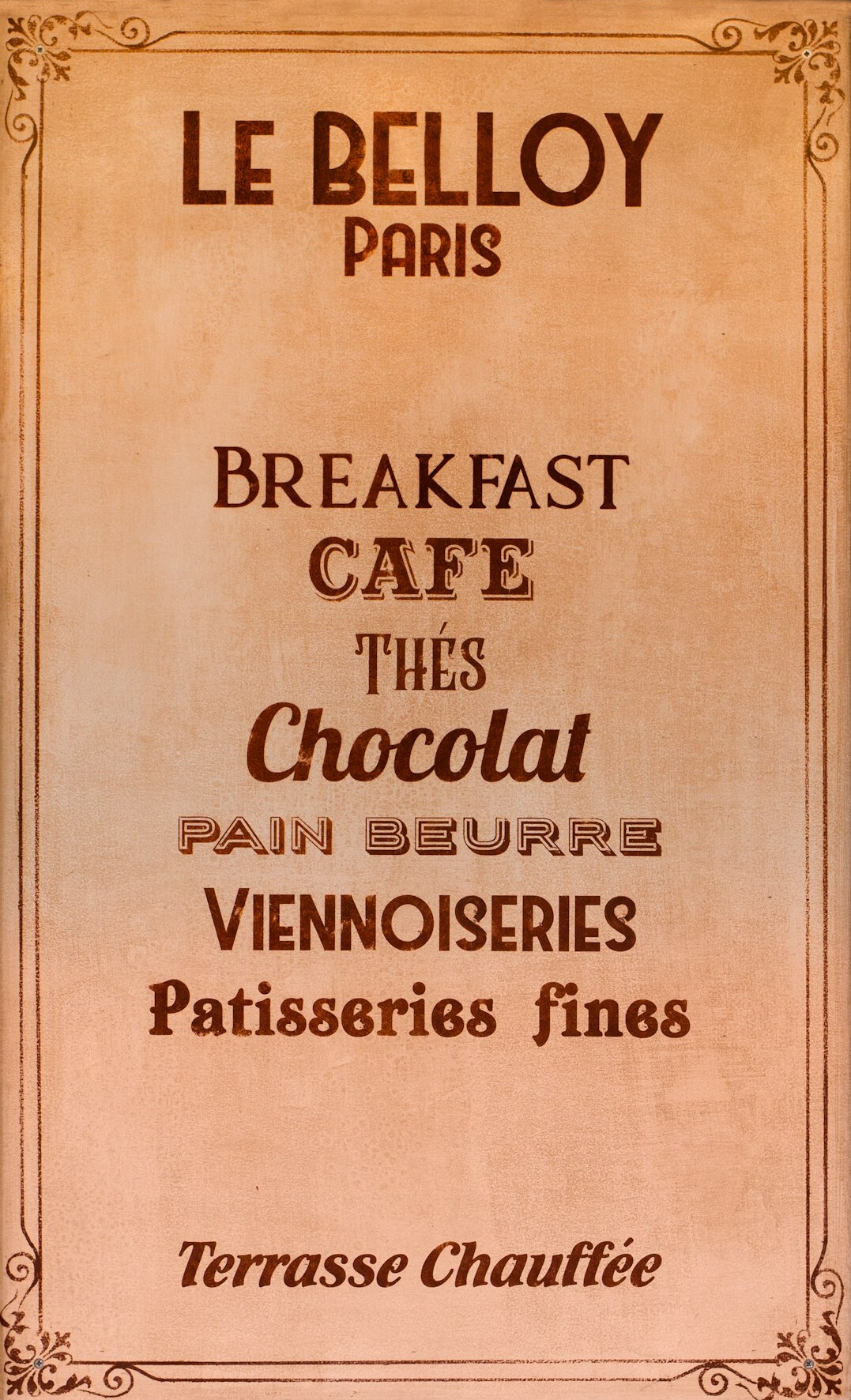 vintage french advertisement poster